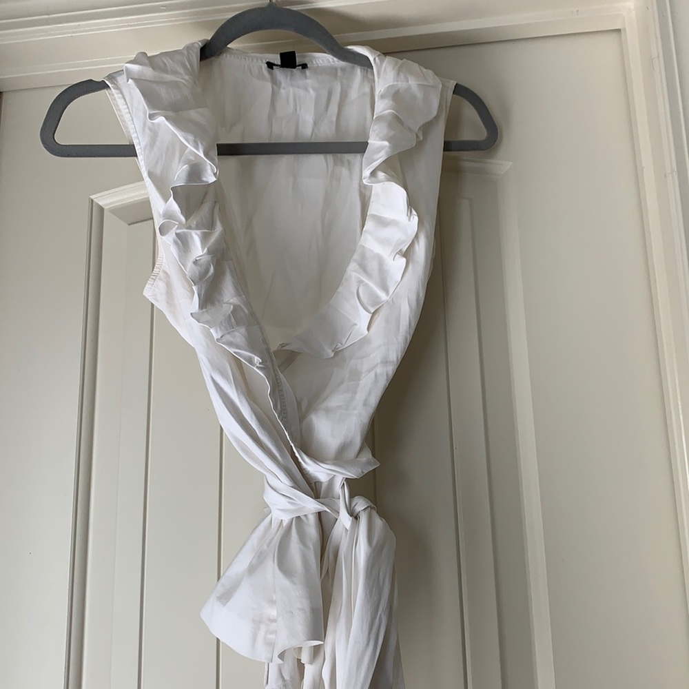 Ann Taylor Wrap around Shirt